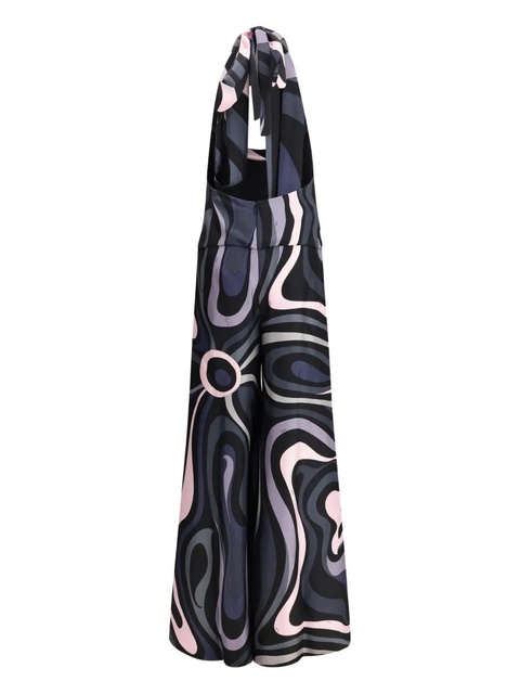 PUCCI print sleeveless jumpsuit - Blue - zdjęcie produktu nr 2