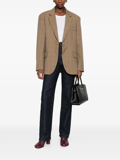 The Frankie Shop Lyra houndstooth check blazer - Neutrals - zdjęcie produktu nr 2