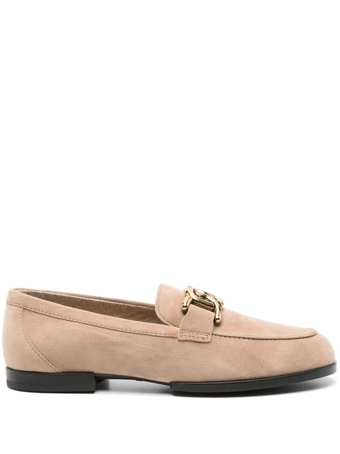 Tod's Kate suede loafers - Neutrals - zdjęcie produktu nr 1