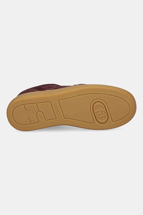 Liu Jo sneakersy zamszowe CONNOR 01 damskie kolor bordowy BF5069PX002S3805 - zdjęcie produktu nr 2