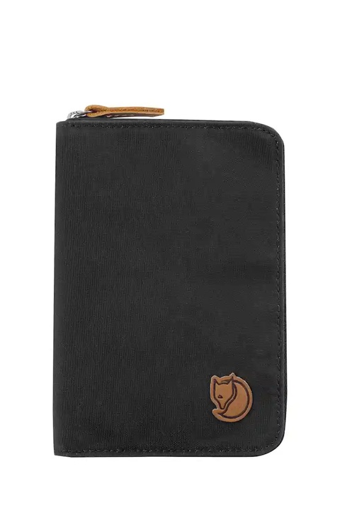 Fjallraven portfel kolor czarny F24220-30 - zdjęcie produktu nr 1