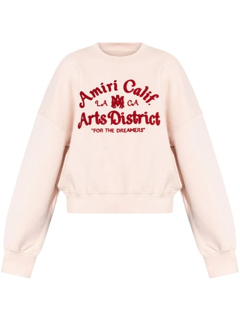 AMIRI embroidered logo sweater - Pink - zdjęcie produktu nr 1