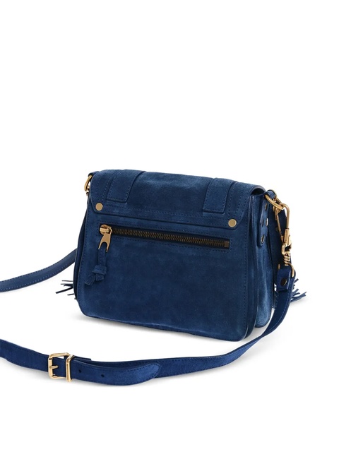 Proenza Schouler fringe suede crossbody bag - Blue - zdjęcie produktu nr 2
