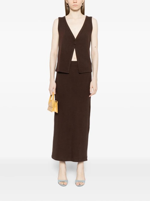 Reformation Olivia two piece - Brown - zdjęcie produktu nr 1