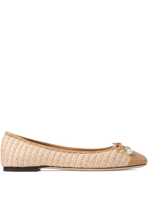 Jimmy Choo Elme ballet flats - Neutrals - zdjęcie produktu nr 1