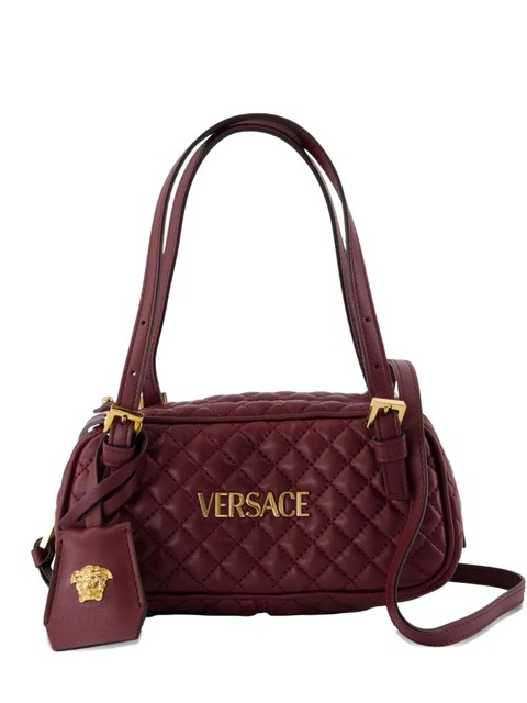Versace small quilted shoulder bag - Red - zdjęcie produktu nr 2