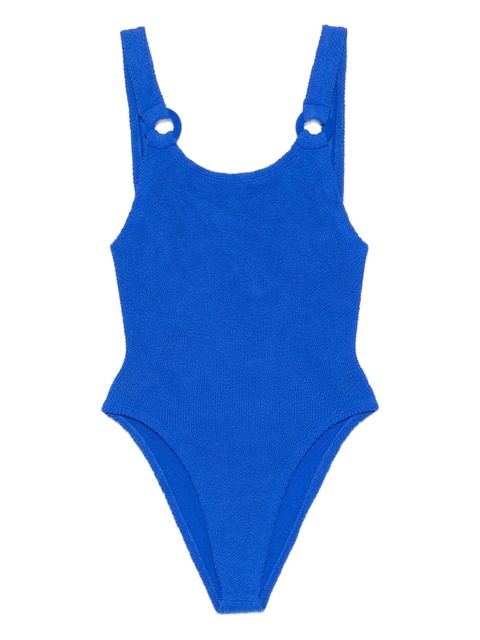 Hunza G Domino crinkled swimsuit - Blue - zdjęcie produktu nr 1