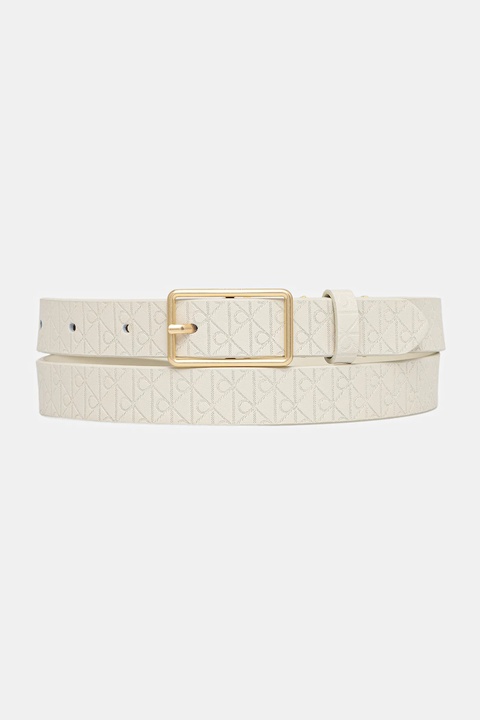 Calvin Klein pasek skórzany damski kolor beżowy LV04F7049G - zdjęcie produktu nr 1