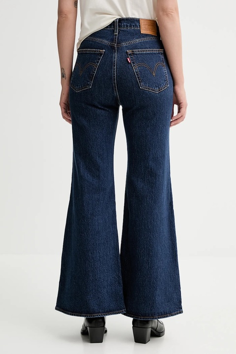 Levi's jeansy RIBCAGE BELLS damskie high waist A7503.0008 - zdjęcie produktu nr 2
