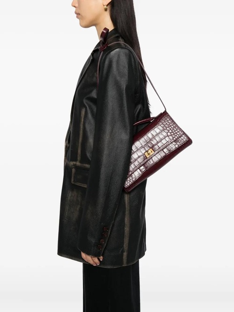 Balenciaga Hourglass crossbody bag - Red - zdjęcie produktu nr 2