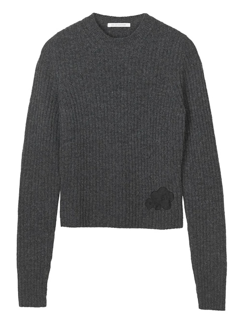 Cecilie Bahnsen Blas nordic rib sweater - Grey - zdjęcie produktu nr 1