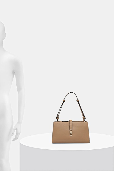 Tommy Hilfiger torebka kolor beżowy AW0AW17718 - zdjęcie produktu nr 2