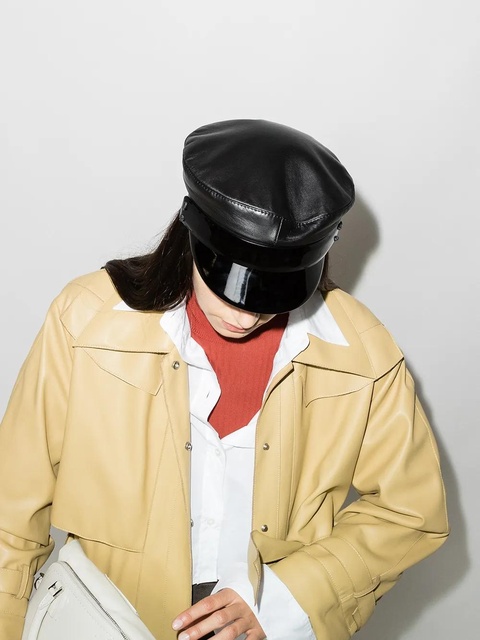 Ruslan Baginskiy baker boy cap - Black - zdjęcie produktu nr 2