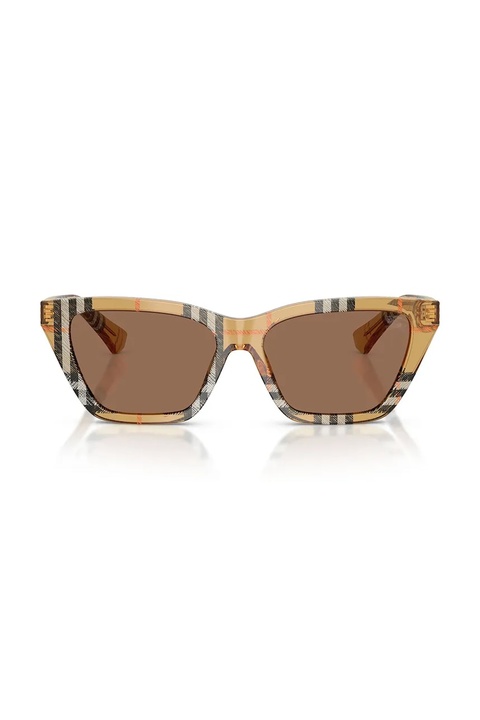 Burberry okulary przeciwsłoneczne damskie kolor brązowy 0BE4468 - zdjęcie produktu nr 2
