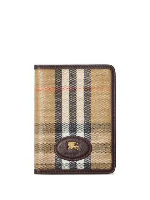 Burberry check-pattern wallet - Brown - zdjęcie produktu nr 1