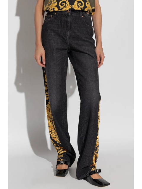 Versace Barocco boyfriend jeans - Black - zdjęcie produktu nr 2