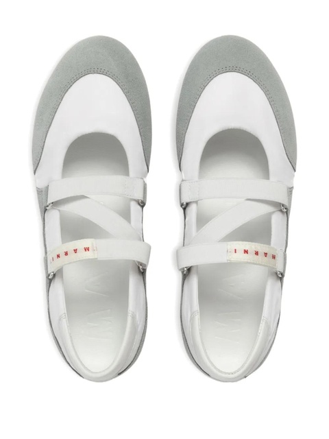 Marni elastic strap sneakers - Grey - zdjęcie produktu nr 1