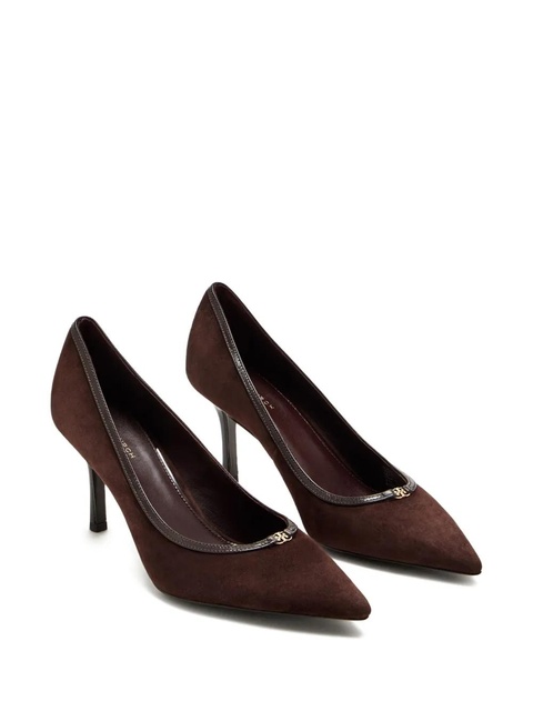 Tory Burch 80mm Double T-buckle pumps - Brown - zdjęcie produktu nr 1