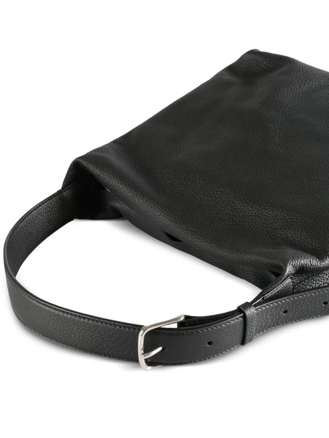 The Row Isa buckle-fastening leather shoulder bag - Black - zdjęcie produktu nr 2