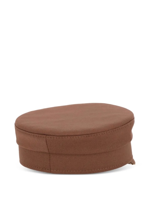 Ruslan Baginskiy embellished curved sailor cap - Brown - zdjęcie produktu nr 2