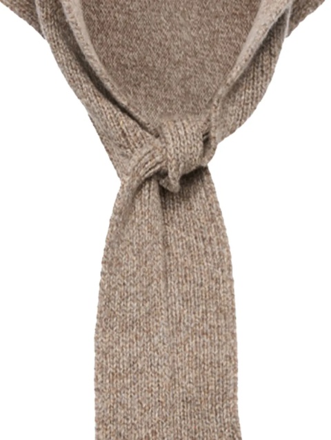 Magda Butrym knitted tie scarf - Neutrals - zdjęcie produktu nr 2