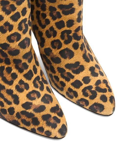 Casadei Venus leopard-print boots - Brown - zdjęcie produktu nr 2