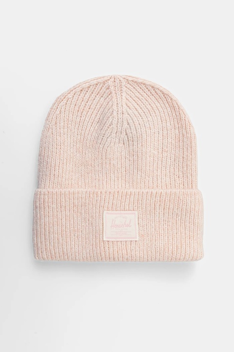 Herschel czapka z domieszką wełny Super Soft kolor różowy 50481-05914-OS - zdjęcie produktu nr 1