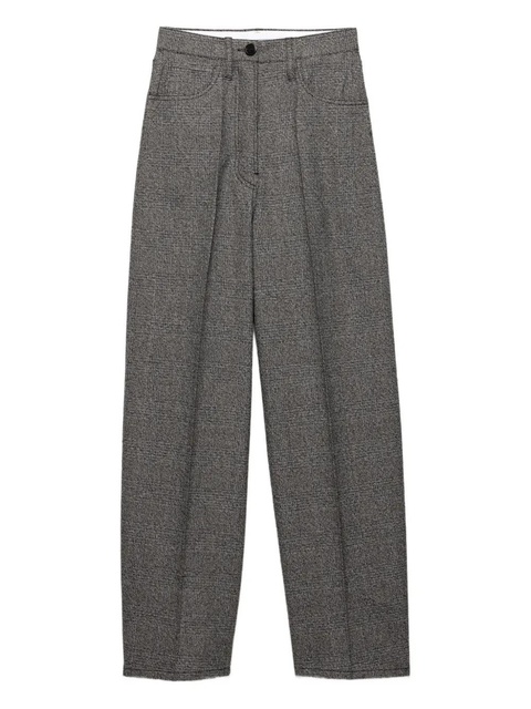 Prada prince of wales check trousers - Grey - zdjęcie produktu nr 1