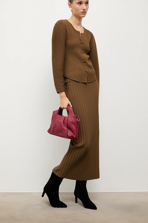 Answear.LAB botki zamszowe kolor czarny na słupku - zdjęcie produktu nr 2