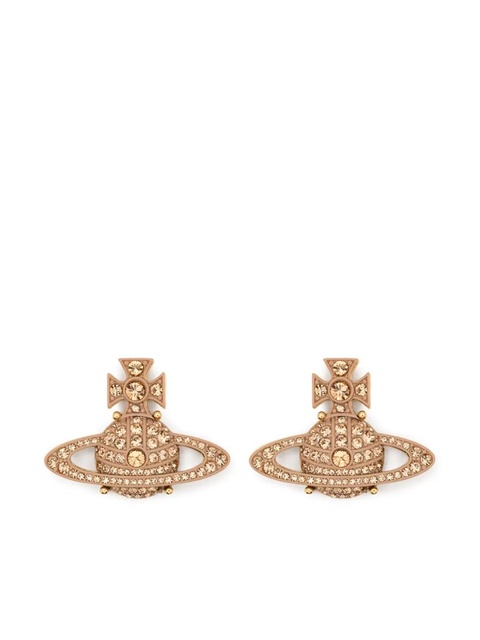 Vivienne Westwood orb-crystal earrings - Gold - zdjęcie produktu nr 1