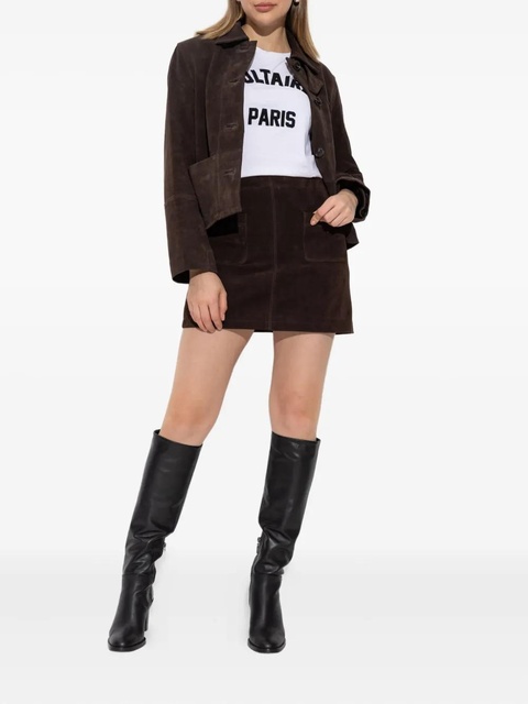 Zadig&Voltaire Lessa button-up jacket - Brown - zdjęcie produktu nr 1