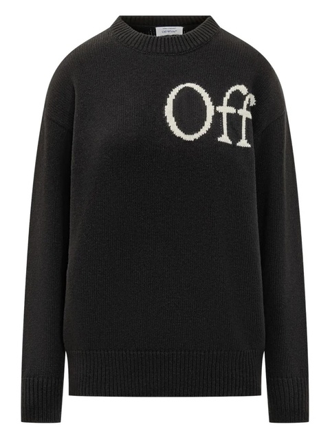 Off-White off-white crewneck sweater - Black - zdjęcie produktu nr 1
