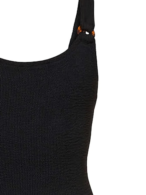 Hunza G ring-details swimsuit - Black - zdjęcie produktu nr 2