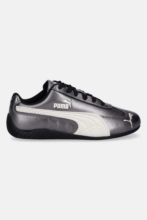 Puma sneakersy skórzane Speedcat kolor srebrny 403689 - zdjęcie produktu nr 2