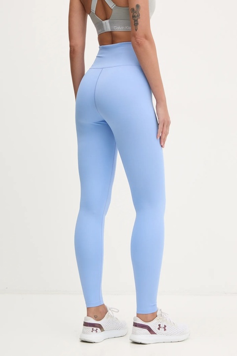 Calvin Klein Performance legginsy treningowe kolor niebieski gładkie LVGWS5L612 - zdjęcie produktu nr 2