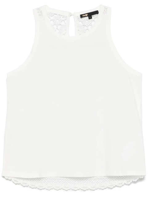 Maje knitted-back tank top - White - zdjęcie produktu nr 1