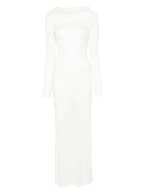 Aya Muse fine-knit maxi dress - White - zdjęcie produktu nr 1