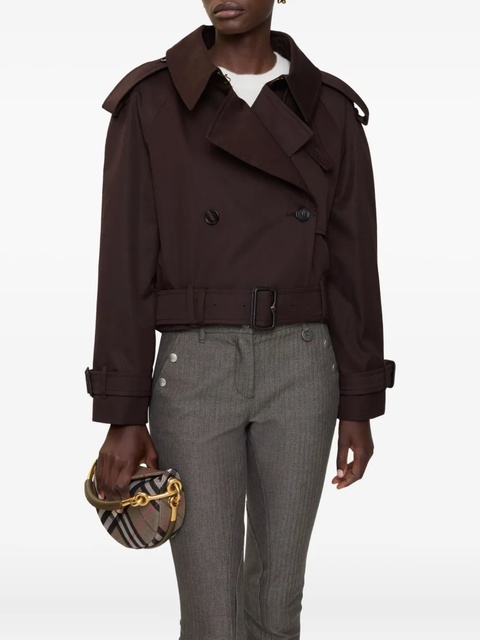 Burberry belted jacket - Brown - zdjęcie produktu nr 1