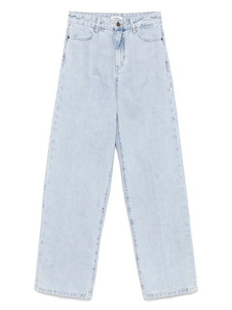 SANDRO logo-patch jeans - Blue - zdjęcie produktu nr 1