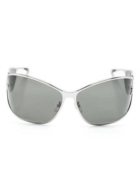 Blumarine wraparound-frame sunglasses - Silver - zdjęcie produktu nr 1
