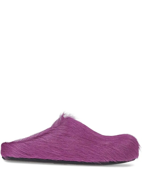 Marni Fussbett slip-on mules - Purple - zdjęcie produktu nr 1