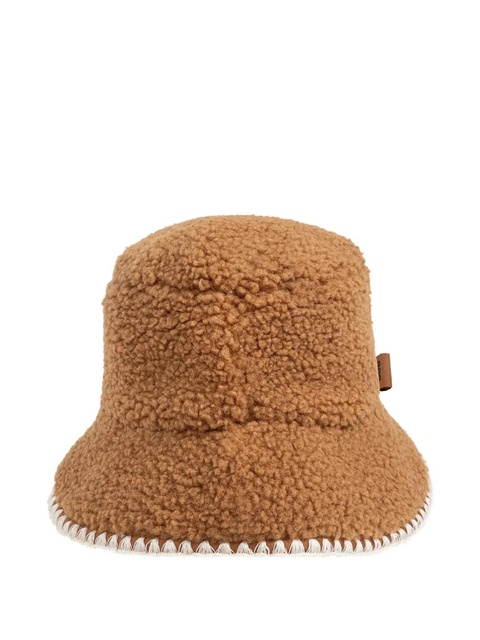 UGG plush-fleece bucket hat - Brown - zdjęcie produktu nr 2