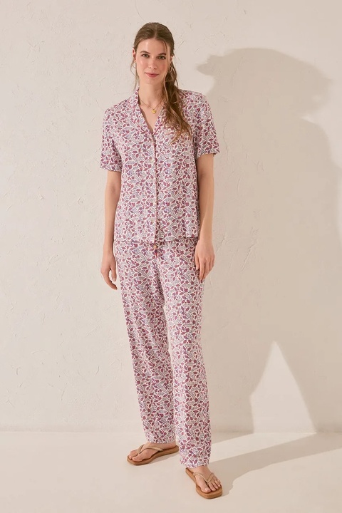 women'secret piżama damska kolor różowy 4859414 - zdjęcie produktu nr 1