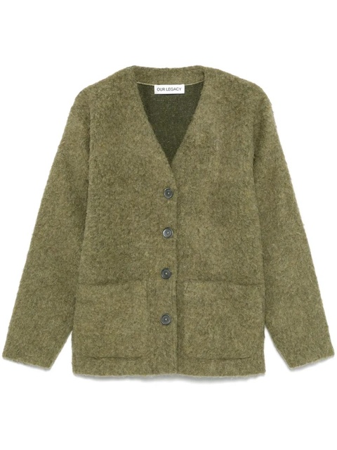 OUR LEGACY brushed jacket - Green - zdjęcie produktu nr 1