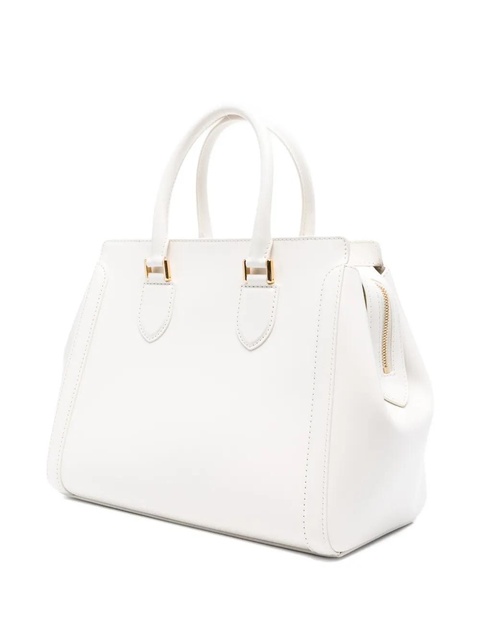 Alexander McQueen Birdee leather tote bag - White - zdjęcie produktu nr 2