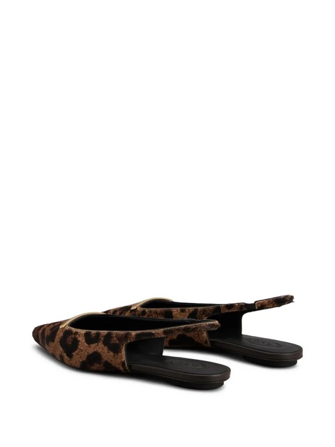 Tod's leather pumps - Brown - zdjęcie produktu nr 2