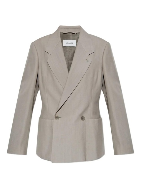 LEMAIRE double-breasted blazer - Neutrals - zdjęcie produktu nr 2