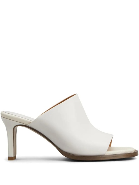 Tod's 75mm leather sandals - White - zdjęcie produktu nr 1