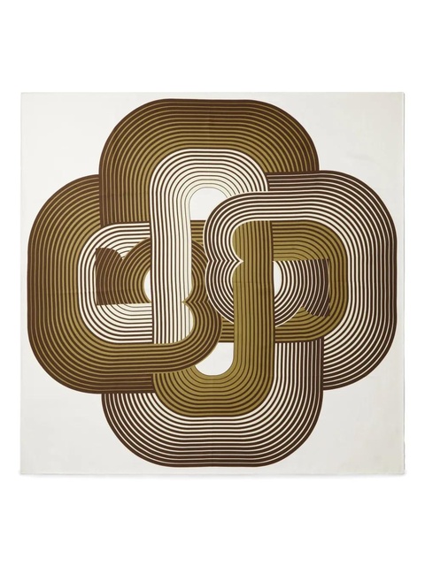 Tory Burch Infinite T Silk scarf - Neutrals - zdjęcie produktu nr 1