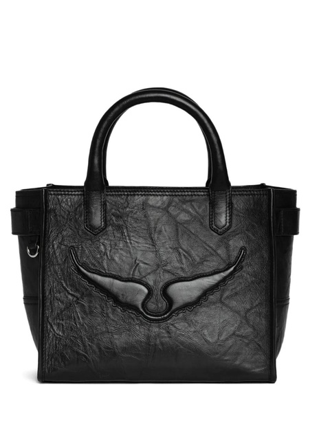 Zadig&Voltaire wings leather shoulder bag - Black - zdjęcie produktu nr 1